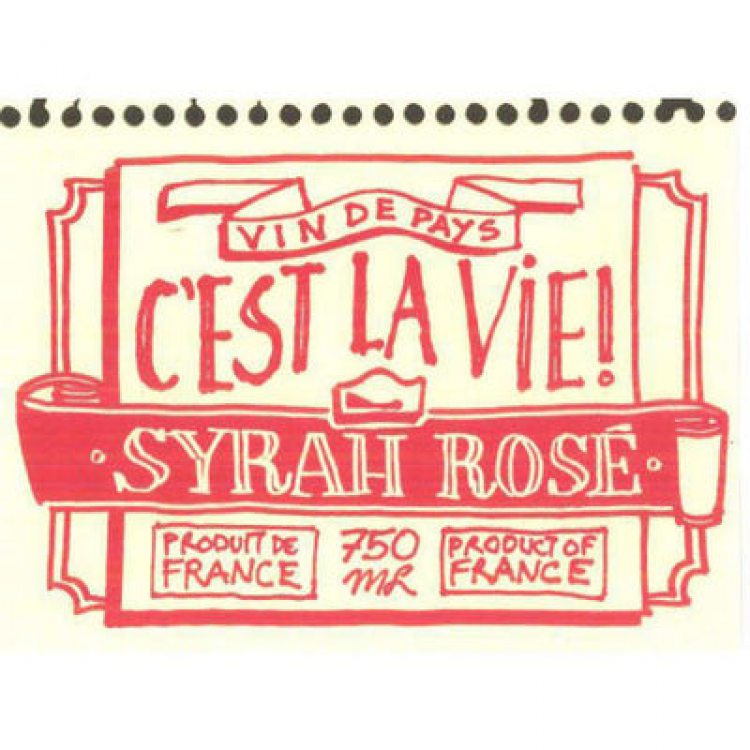 C`Est La Vie Rose Syrah (Pays D`Oc) 22