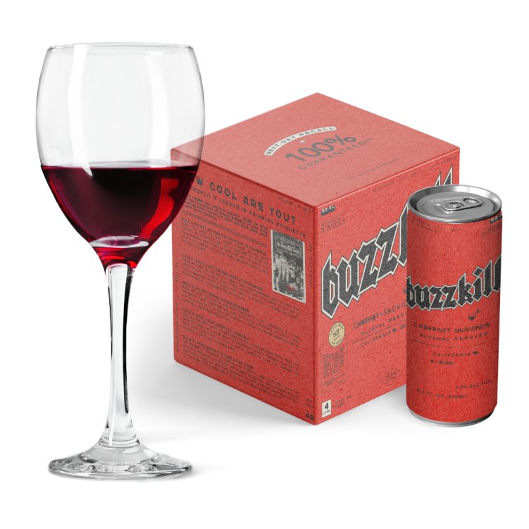 Buzzkill Cabernet Sauvignon (Alc Removed) Cans