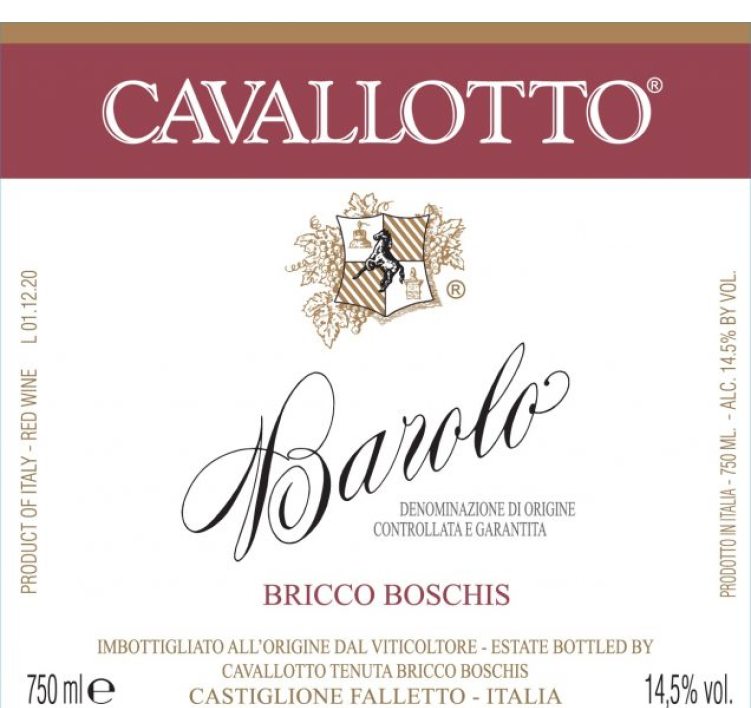 Cavallotto Barolo Bricco Boschis 18