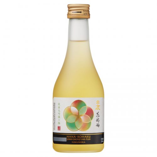 Hakushika Hana-Kohaku Junmai Ginjo Plum Sake,